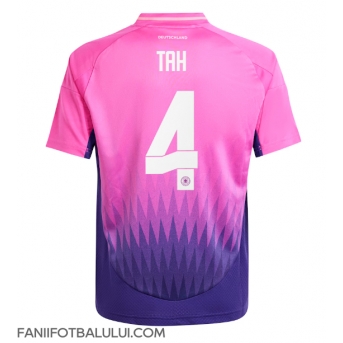 Germania Jonathan Tah #4 Tricou Fotbal Replică European 2024 Barbati Deplasare